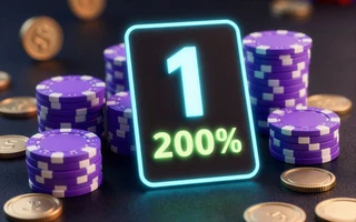 Erste Einzahlung Bonuskarte 200% plus 100 Freispiele bei GambleZen
